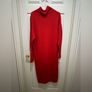 Wilfred sweater dress - holiday red - medium